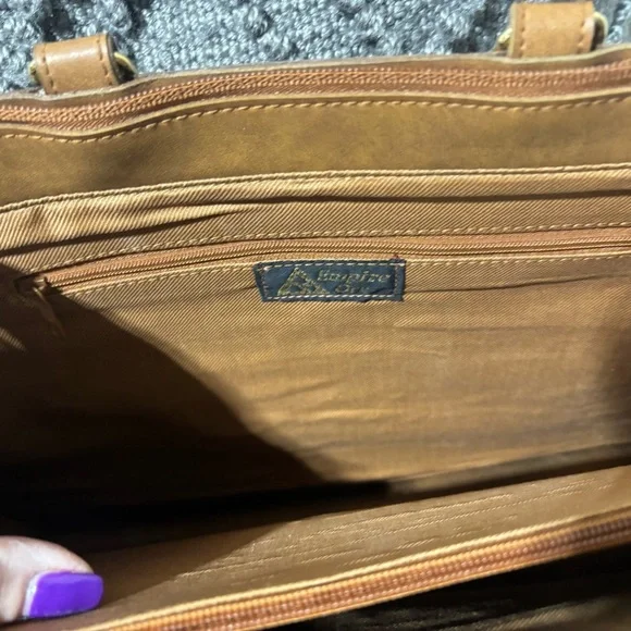 Vintage 80’s❤️NWT Empire Orr Pecan Briefcase/Messenger Bag - Picture 10 of 10